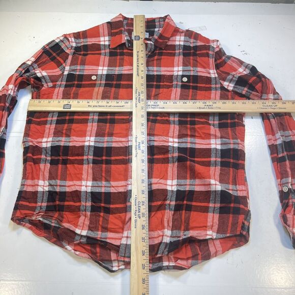 LUCKY BRAND Mens Shirt Sz L  Flannel Plaid Long Sleeve Button Down - Picture 4 of 6